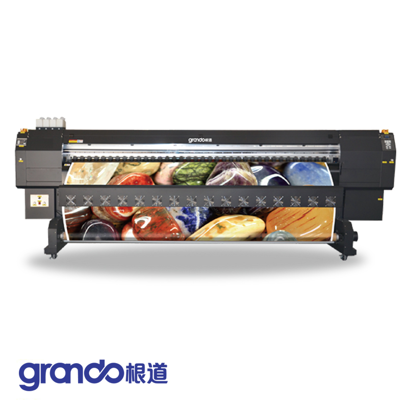 GRANDO BEJ-3202 eco solvent printer with dual Epson I3200 heads, 3.2 meter GRANDO BEJ-3202 eco solvent printer with dual Epson I3200 heads, 3.2 meter