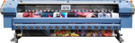 Allwin C8 PLUS 3.3 meter solvent printer with 8 Konica 512i or HS1000 high speed heads