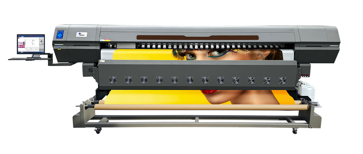 Allwin C8 PRO 1024i 3.25 meter high speed solvent printer with 8 Konica HS1000 heads Allwin C8 PRO 1024i 3.25 meter high speed solvent printer with 8 Konica HS1000 heads