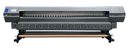 Allwin C8 PRO 512i 3.25 meter 8 head KM512i solvent printer front view