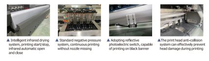 UED C8 PRO 512i Solvent Printer (C512I PRO, 8× KM512i, 3.25m) – view 1