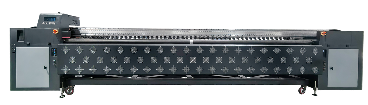 Allwin E5306 5.3 meter 6 head Konica 9888H high resolution solvent printer Allwin E5306 5.3 meter 6 head Konica 9888H high resolution solvent printer