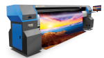 ColorJet Irisjet Pro hi speed low investment 3.2 meter solvent printer