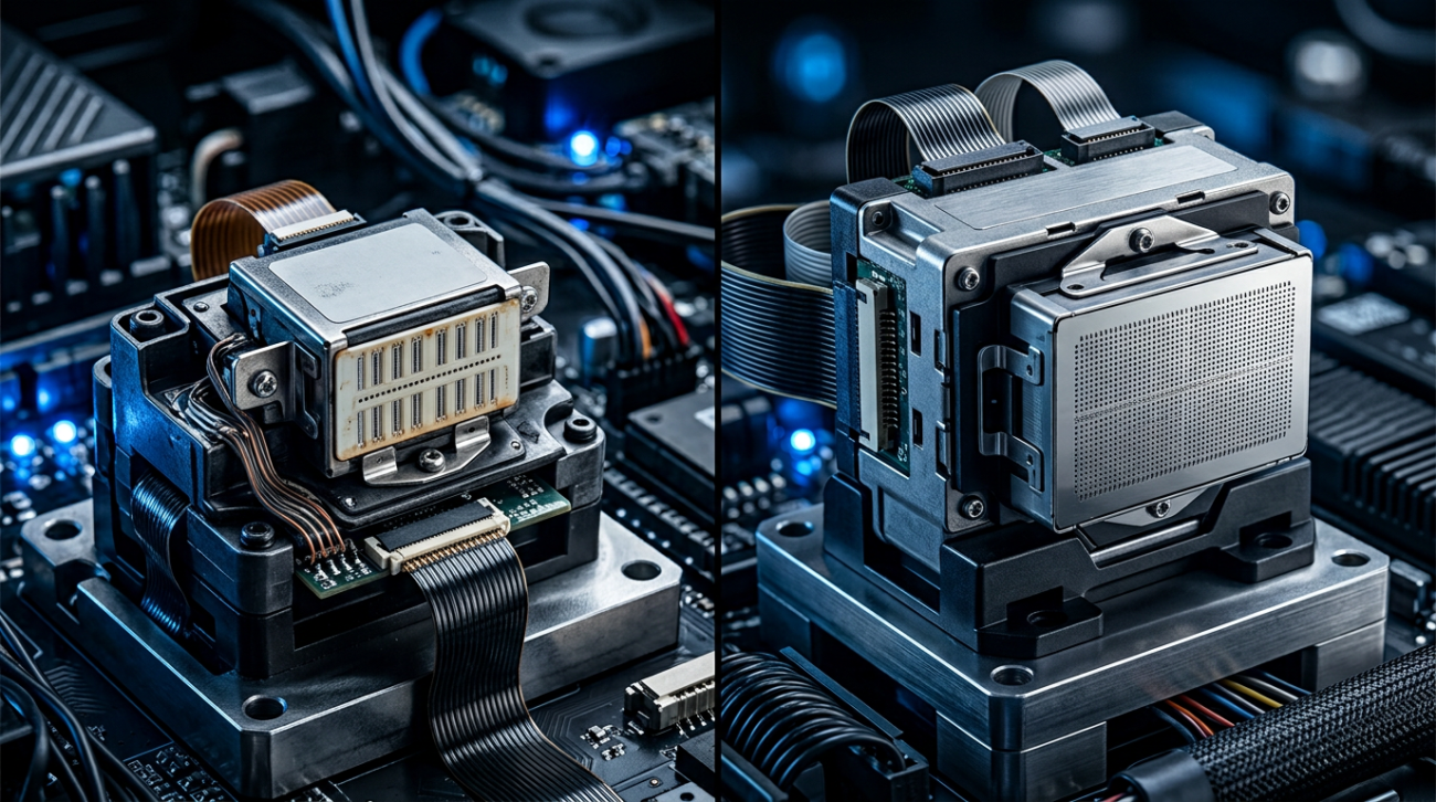 Epson i3200 vs DX5 printhead comparison
