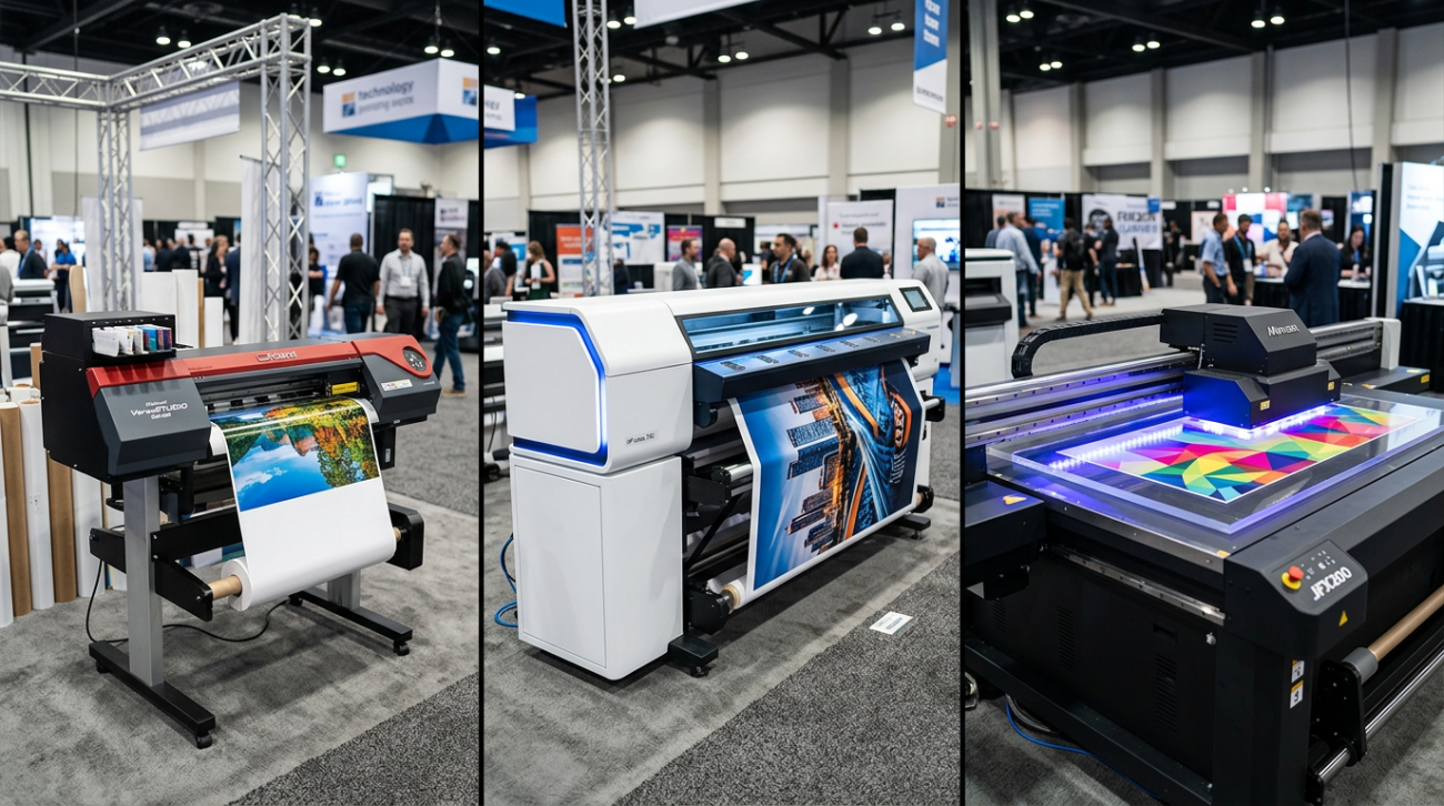 Eco solvent vs latex vs UV printing technologies