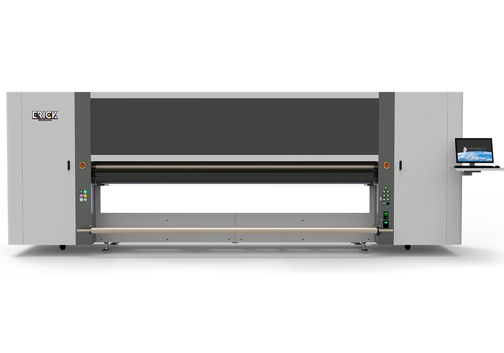 eRICK ER-HR5000 five metre class UV hybrid grand format printer platform with up to 40 industrial heads eRICK ER-HR5000 five metre class UV hybrid grand format printer platform with up to 40 industrial heads