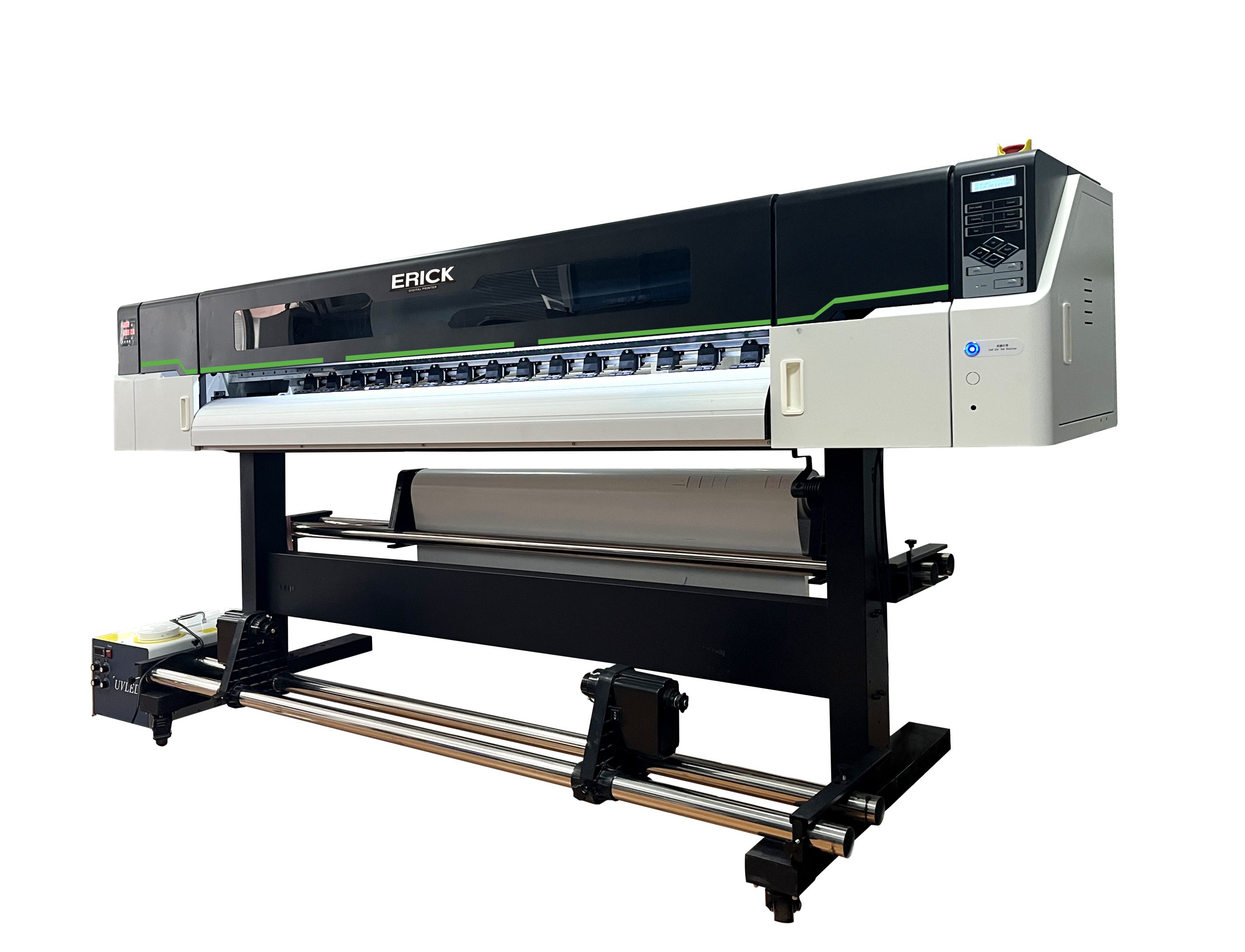 eRICK ER-UR1804 PRO UV Roll to Roll Printer (4× i3200-U1) – view 1 eRICK ER-UR1804 PRO UV Roll to Roll Printer (4× i3200-U1) – view 1