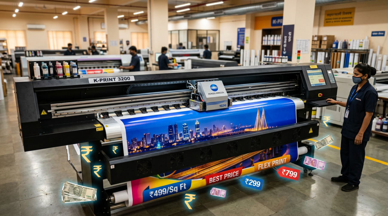 Flex printing machine price in India 2026 buyer guide