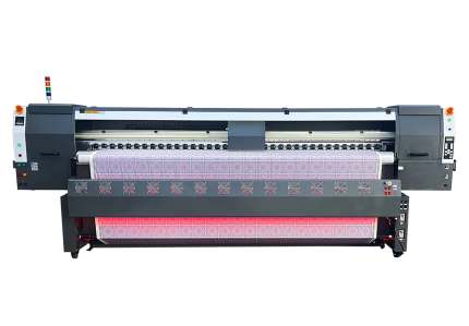Gethray 1024i solvent printer with Konica Minolta KM1024i heads, 3.2 meter