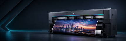 UED Meridian F3204 Solvent Printer (3.2m, 4 Heads) - UED wide-format printing machine