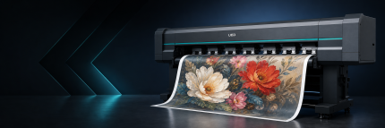 UED Zenith E3246 High-Speed Eco Solvent Printer (3.2m, 4/6 Heads) - UED wide-format printing machine