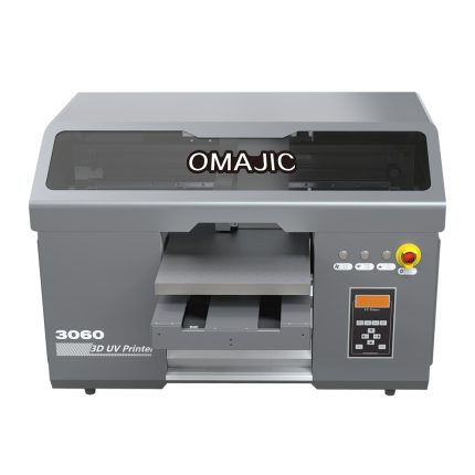 OMAJIC UV3060E compact flatbed UV printer with 2 XP600 heads