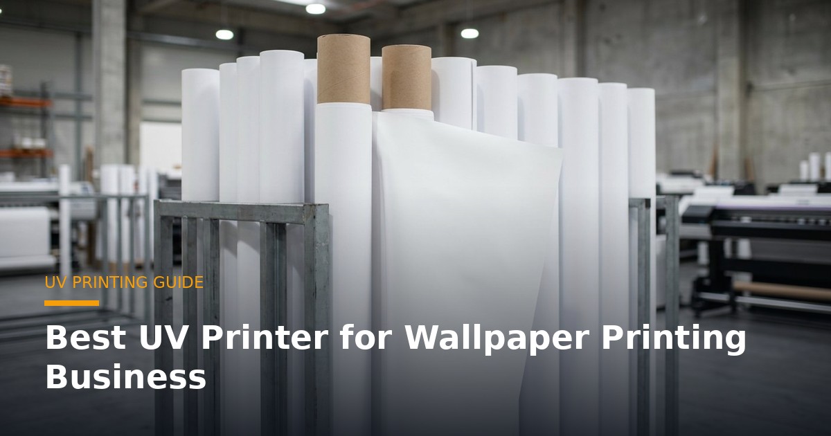 Best UV Printer for Wallpaper Printing Business banner