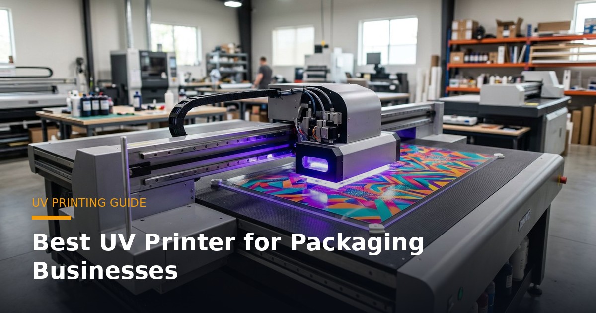 Best UV Printer for Packaging Businesses banner