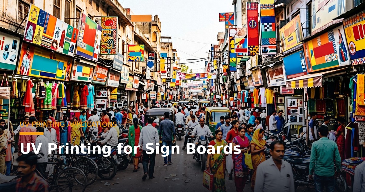 UV Printing for Sign Boards banner