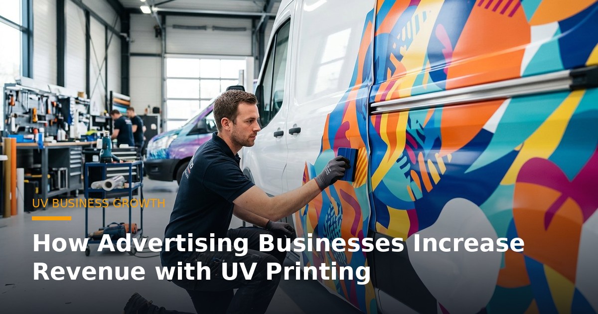 Increase Revenue with UV Printing banner