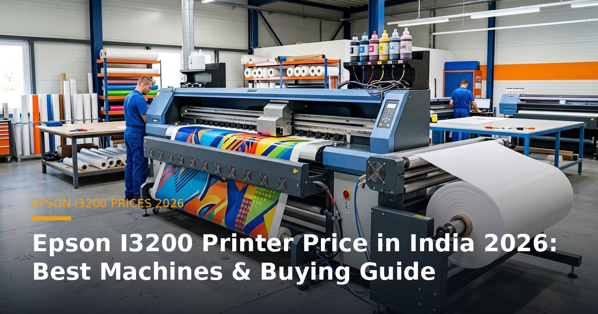 Epson I3200 Printer Price in India 2026: Best Machines & Buying Guide banner