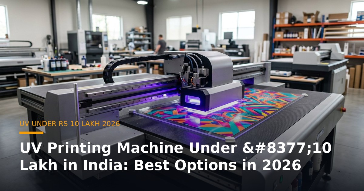 UV Printing Machine Under ₹