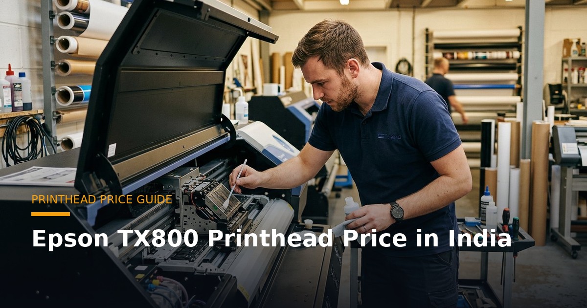 Epson TX800 Printhead Price in India: Specs, Lifespan & Best Eco-Solvent Uses