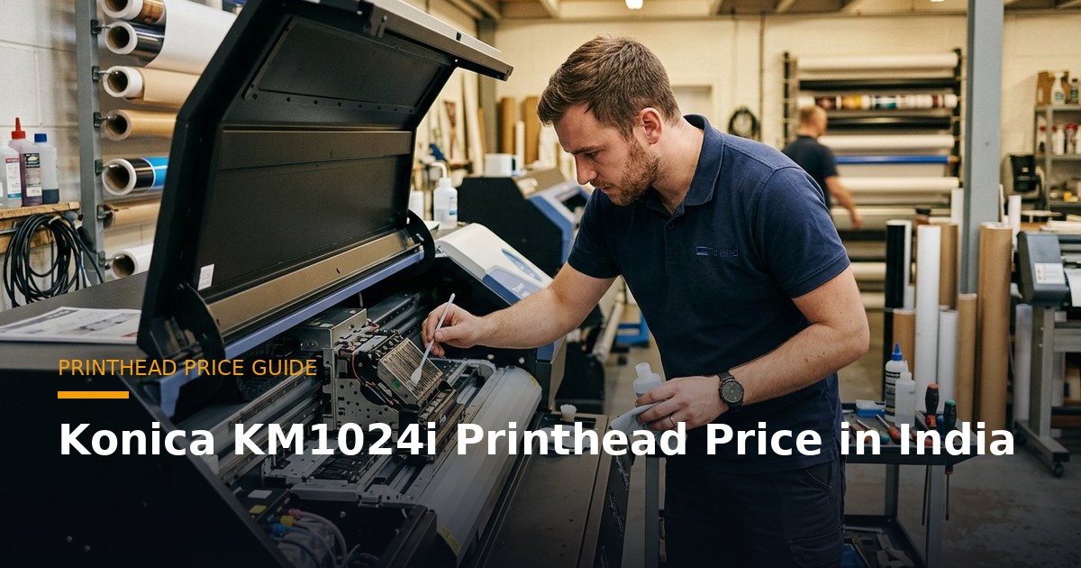 Konica KM1024i Printhead Price in India: Cost, Lifespan & Genuine Buy Guide