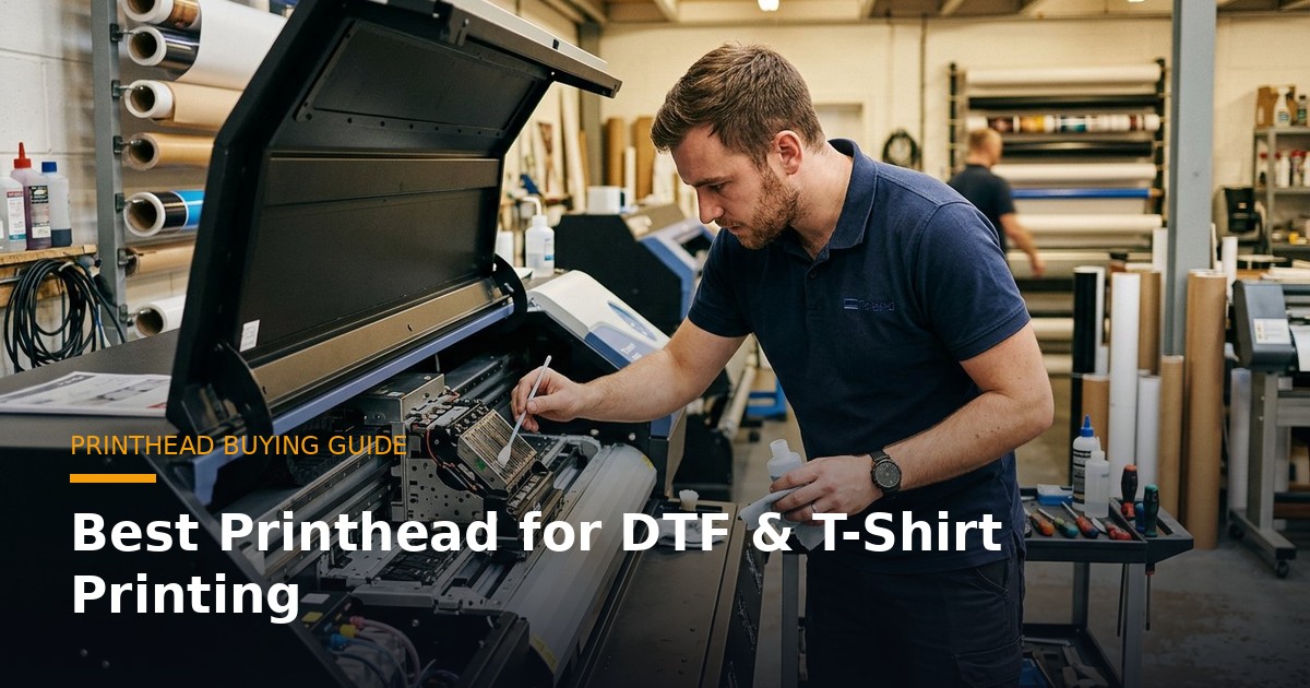 Best Printhead for DTF & T-Shirt Printing: Epson i3200 vs i1600 vs XP600