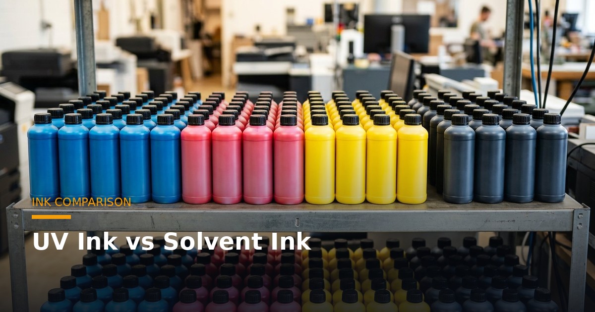 UV Ink vs Solvent Ink: Differences, Uses & Which to Choose