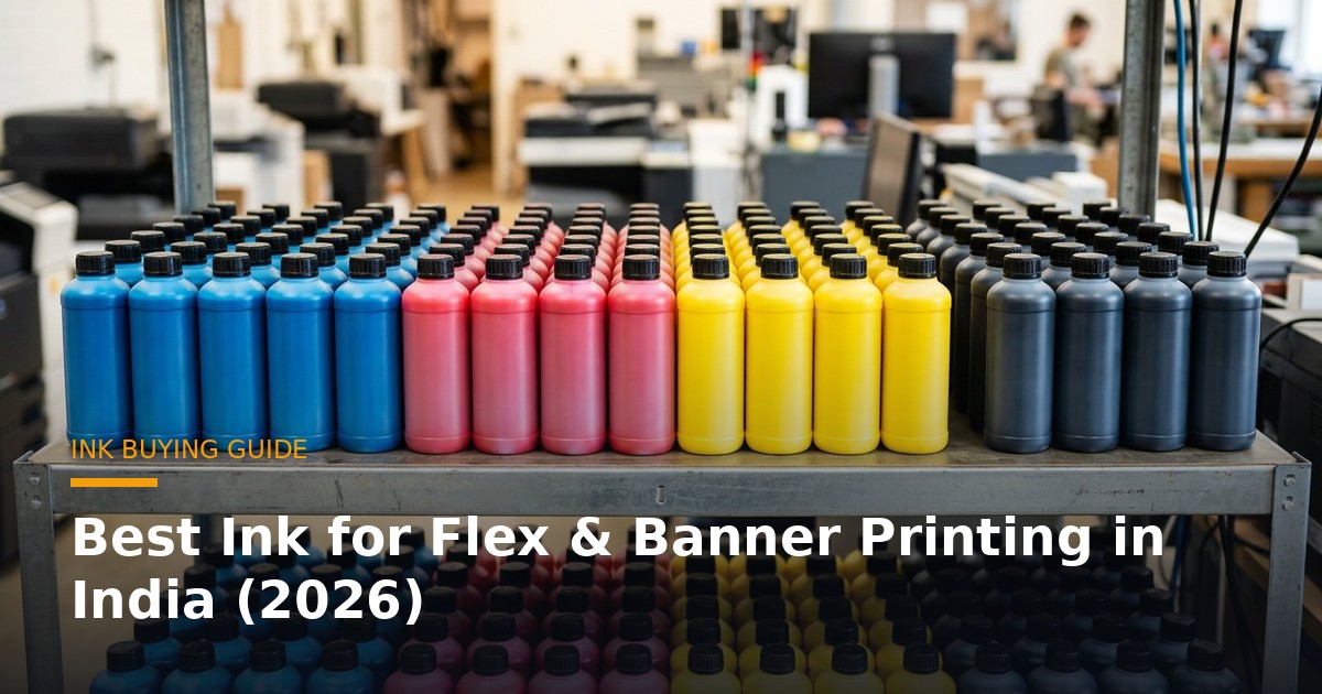 Best Ink for Flex & Banner Printing in India (2026)