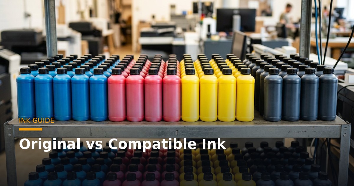 Original vs Compatible Ink: What's the Difference and Which to Use?