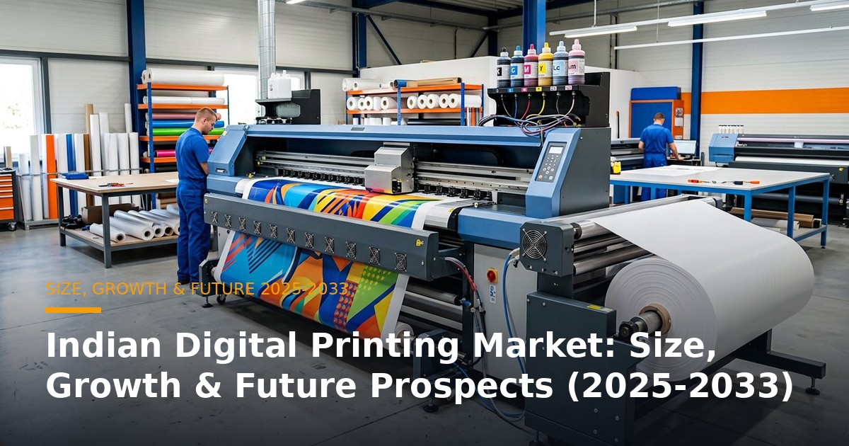 Indian Digital Printing Market: Size, Growth & Future Prospects (2025-2033) banner