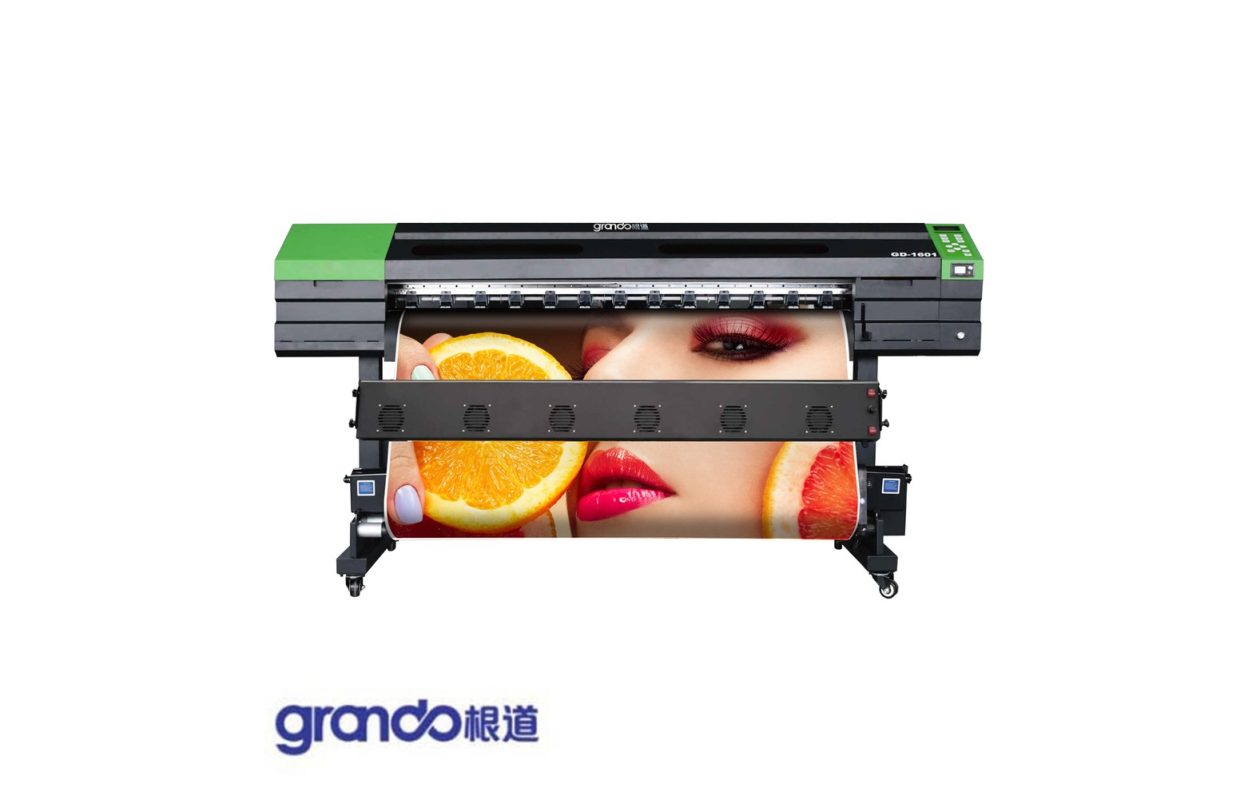 GRANDO GD-1601 eco solvent printer with single Epson I3200-E1 head, 1.6 meter