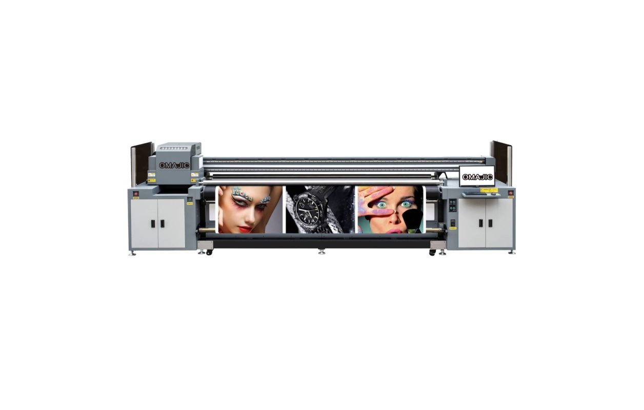 OMAJIC 2.5 3.2 meter hybrid UV printer Ricoh G5 G6 Konica 1024A