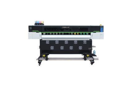 OMAJIC OM 1802PRO eco solvent printer with two original Epson i3200-E1 heads