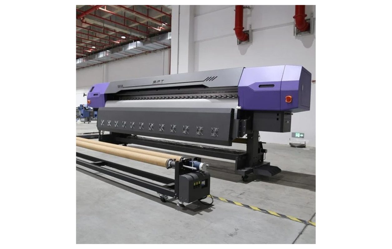 SPT T8 PRO PLUS 512i solvent printer with 8 Konica 512i heads