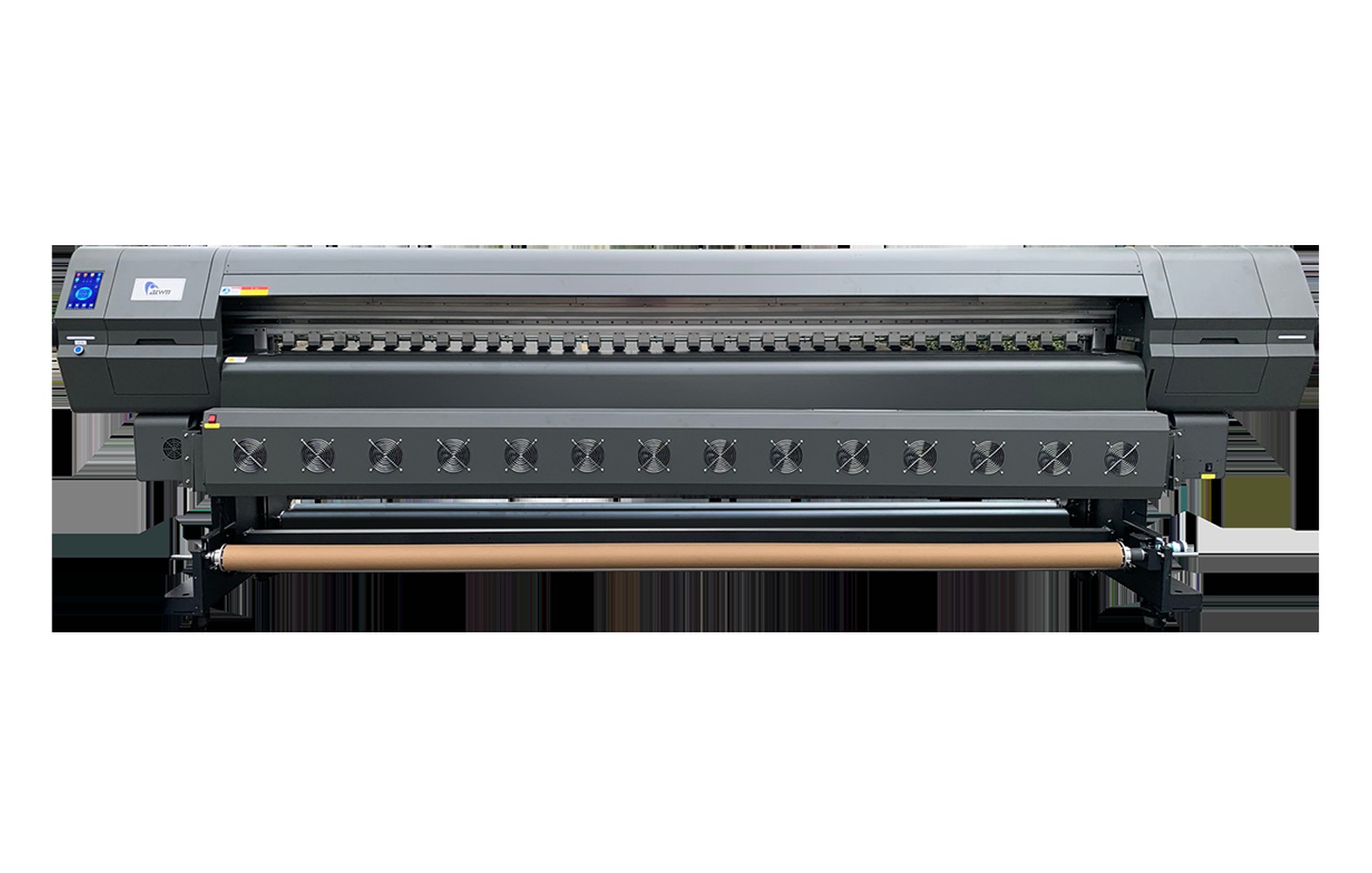 UED C8 PRO 512i 3.25 meter 8 head KM512i solvent printer front view UED C8 PRO 512i 3.25 meter 8 head KM512i solvent printer front view
