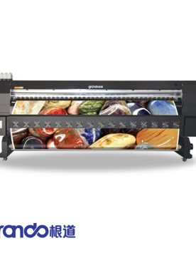 GRANDO BEJ-3202 eco solvent printer with dual Epson I3200 heads, 3.2 meter
