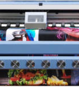 Allwin C8 PLUS 3.3 meter solvent printer with 8 Konica 512i or HS1000 high speed heads
