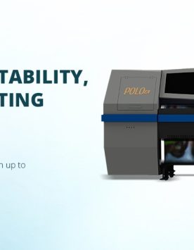 ColorJet Polo XL high speed solvent printer GB8424