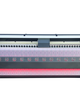Gethray 1024i solvent printer with Konica Minolta KM1024i heads, 3.2 meter
