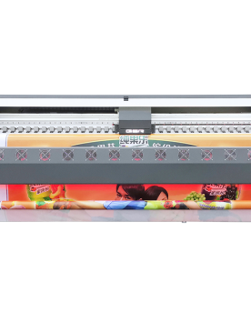 Gethray S85 solvent printer with eight Konica 512i heads, 3.2 meter