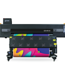 GRANDO GD-4016S eco solvent printer with four Epson I3200-E1 heads, 1.6 meter